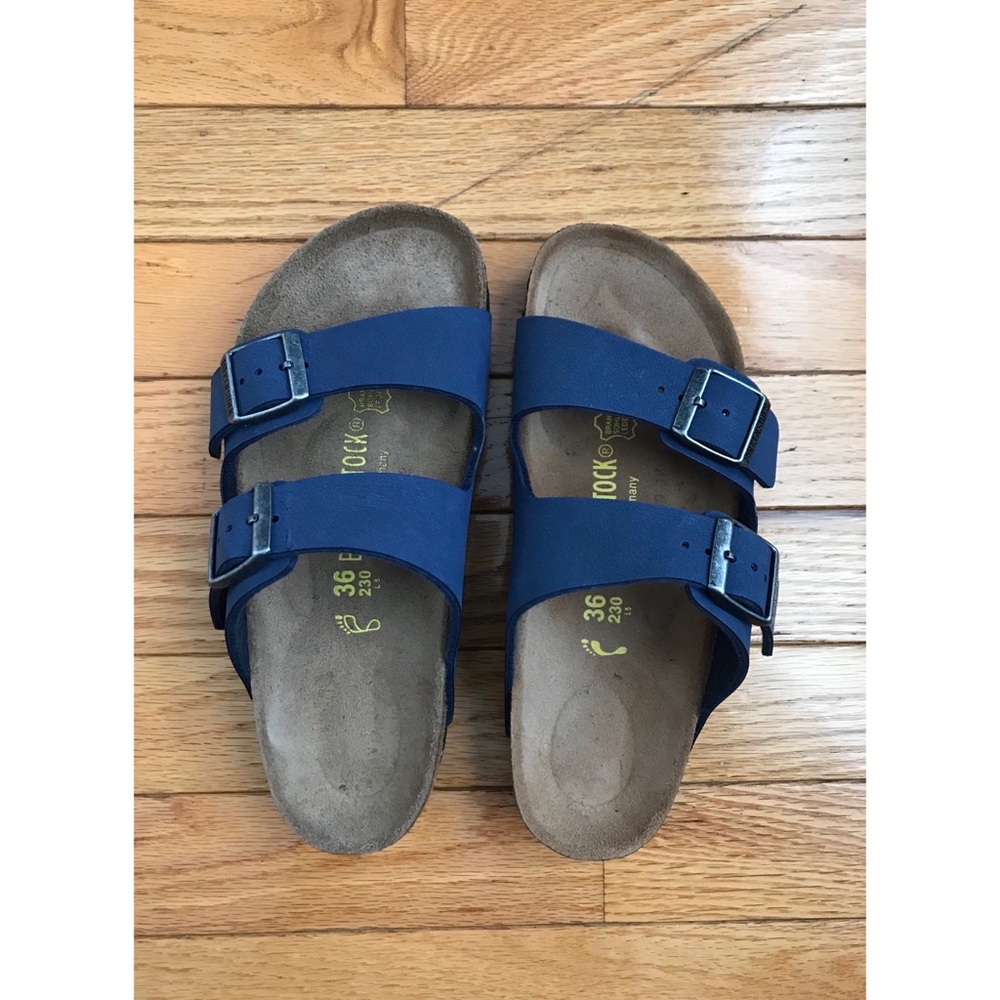 Birkenstock Arizona Navy Sandals